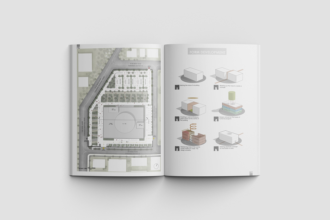 architectural design Undergraduate Architecture portfolio Render visualization vray architecture modern 3D interior design 