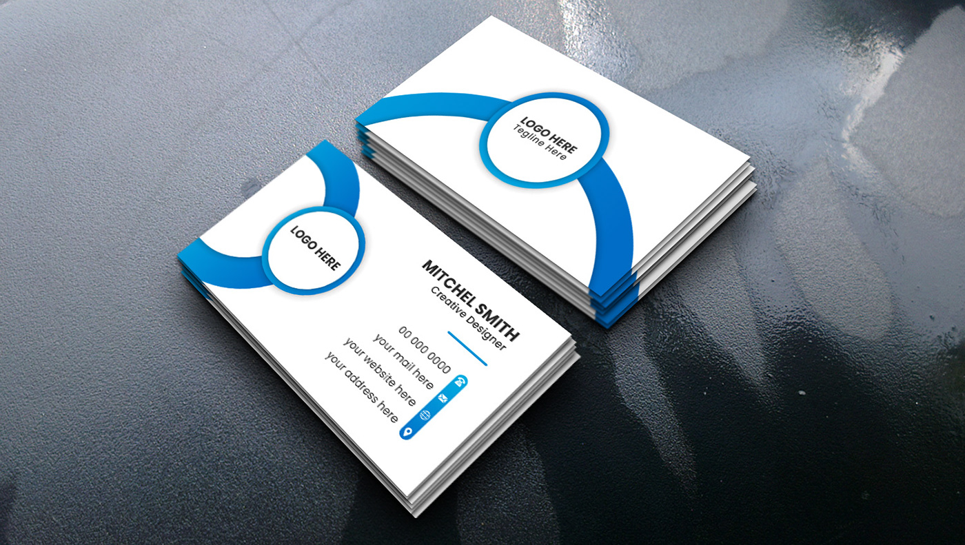 Professional Business Card / Visiting Card design template.