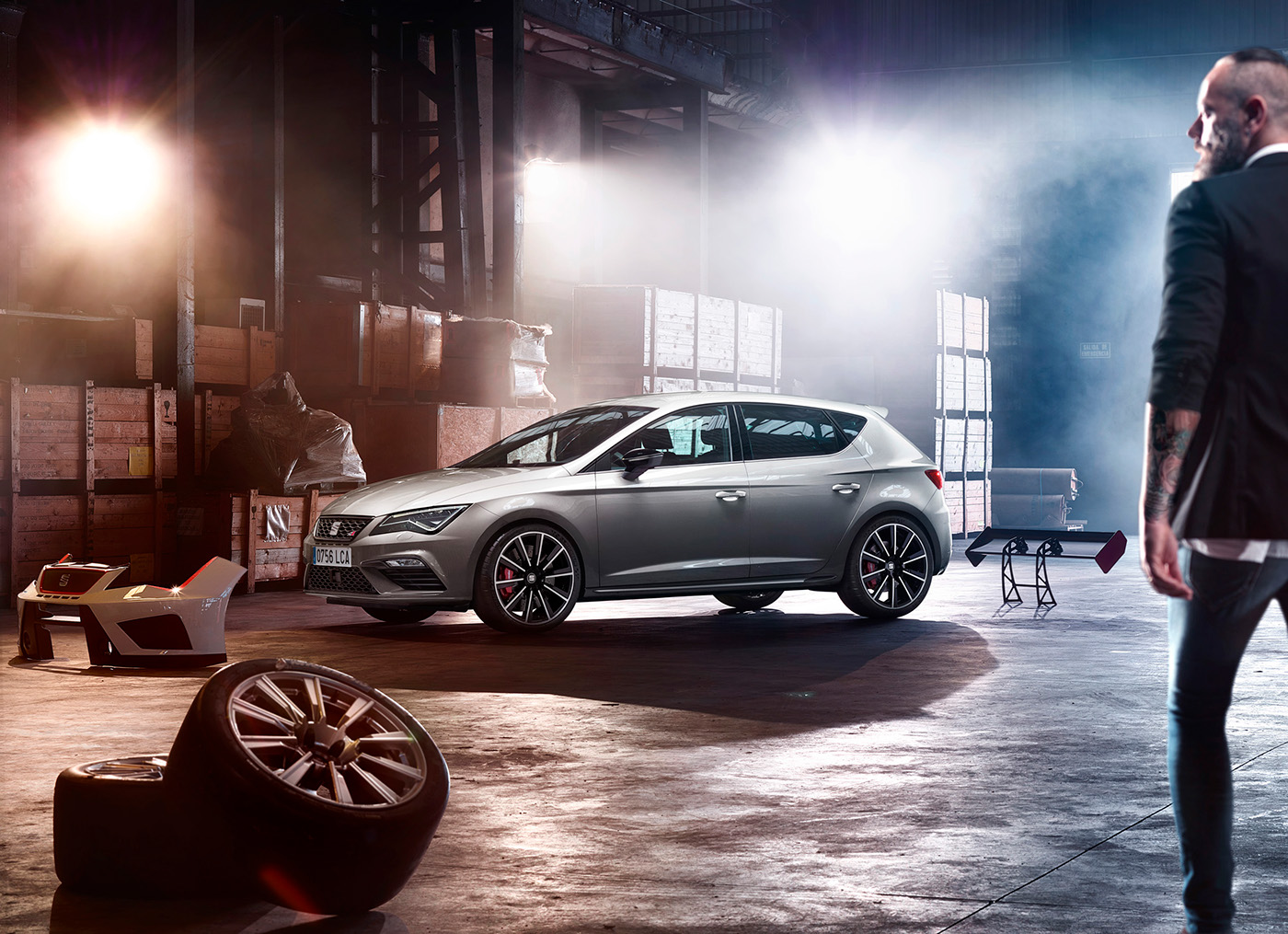 seat new automotive   Cars retouch phase one factory cupra david casas vistadiferent