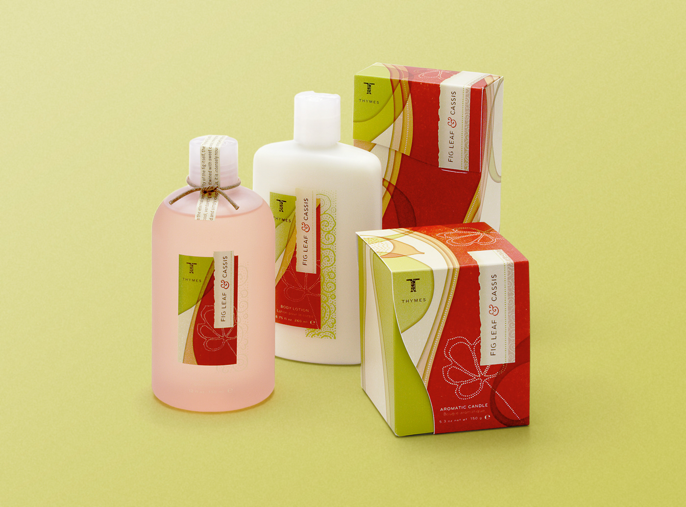 bath & body package design  Packaging Thymes  visual identity