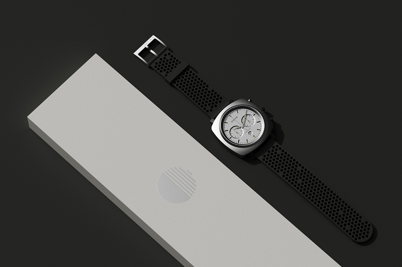 Brand Design industrial design  product design  rising chronograph sebastian halin watch design swedish design art direction  graphic design 