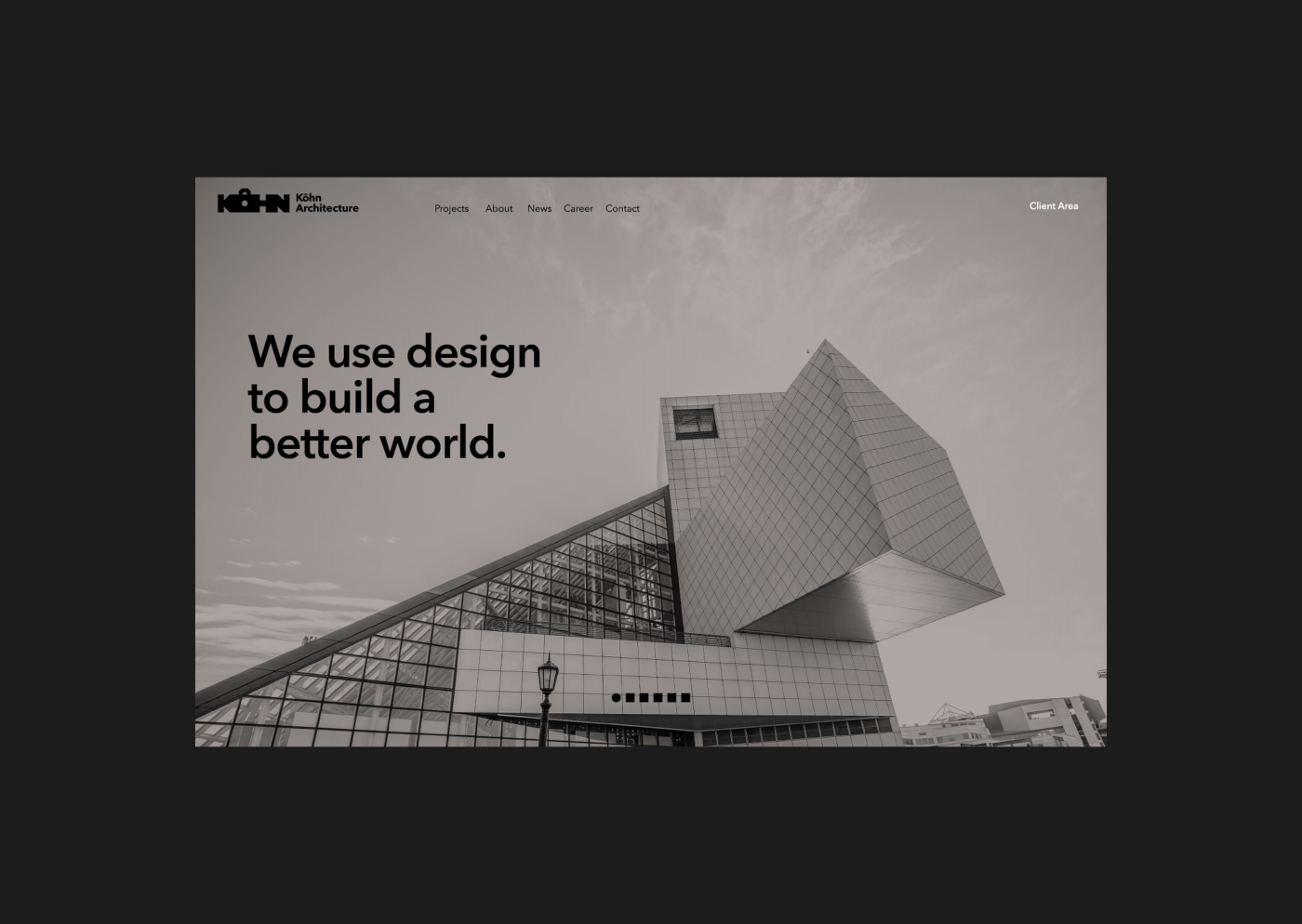 architecture bold Brutalism construction corporate identity Interior Investment minimal modern