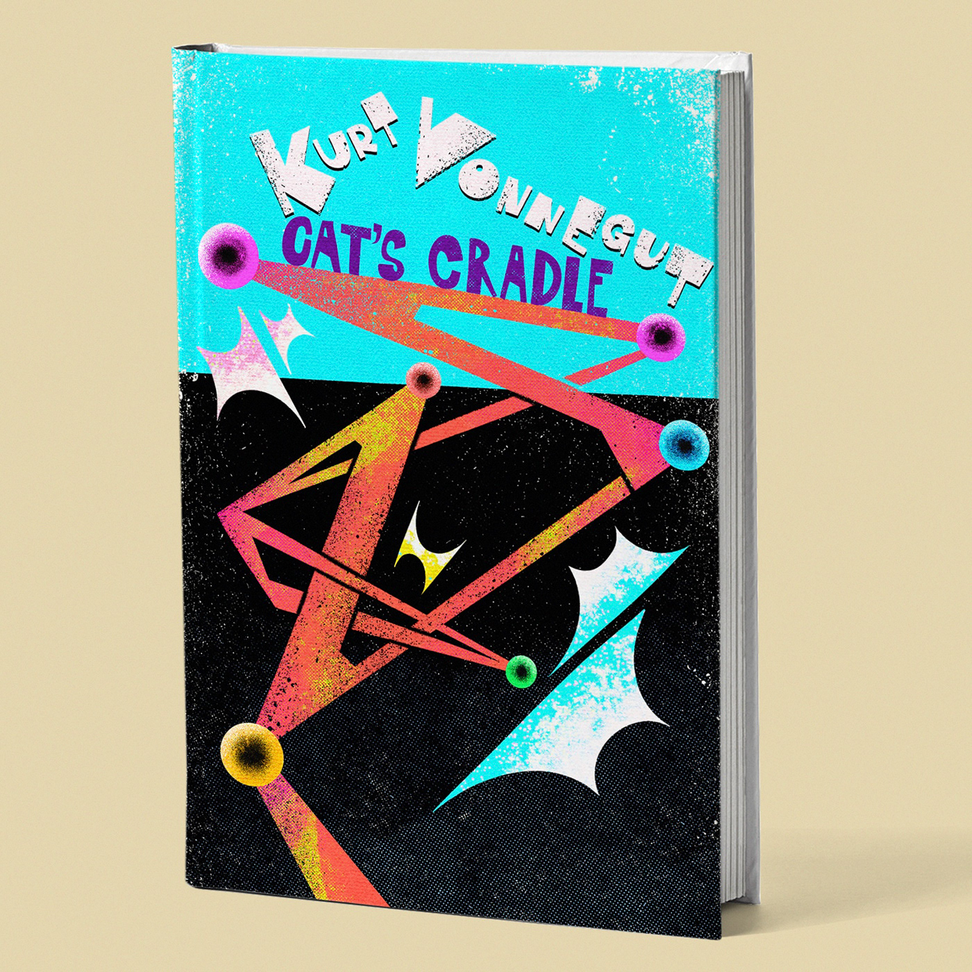 book book cover book cover art book design book jacket books cat's cradle cover design Kurt Vonnegut novel