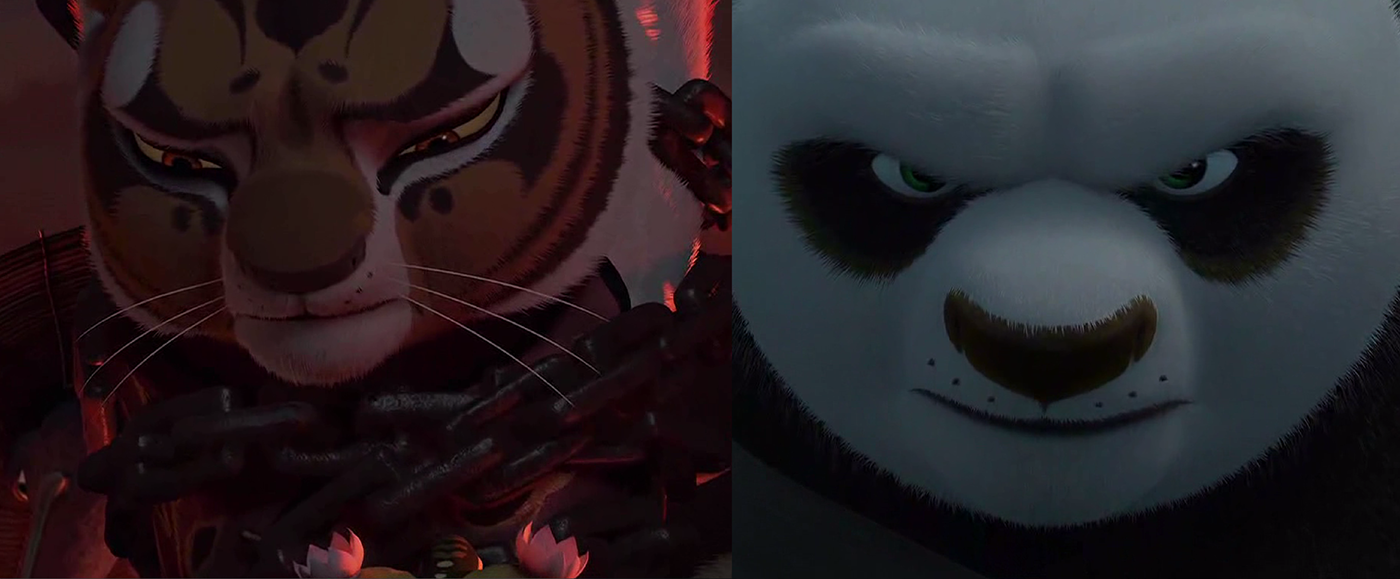 video Editing  kungfu baaghi sound Panda  tiger animated