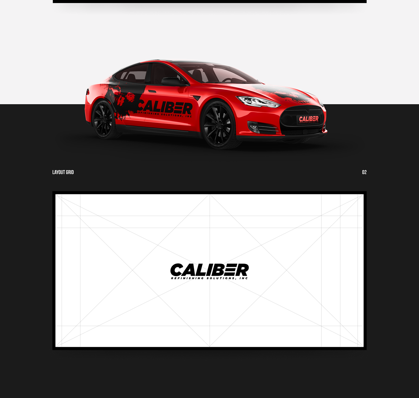 car Auto Layout interaction redesign corporate grid animation 