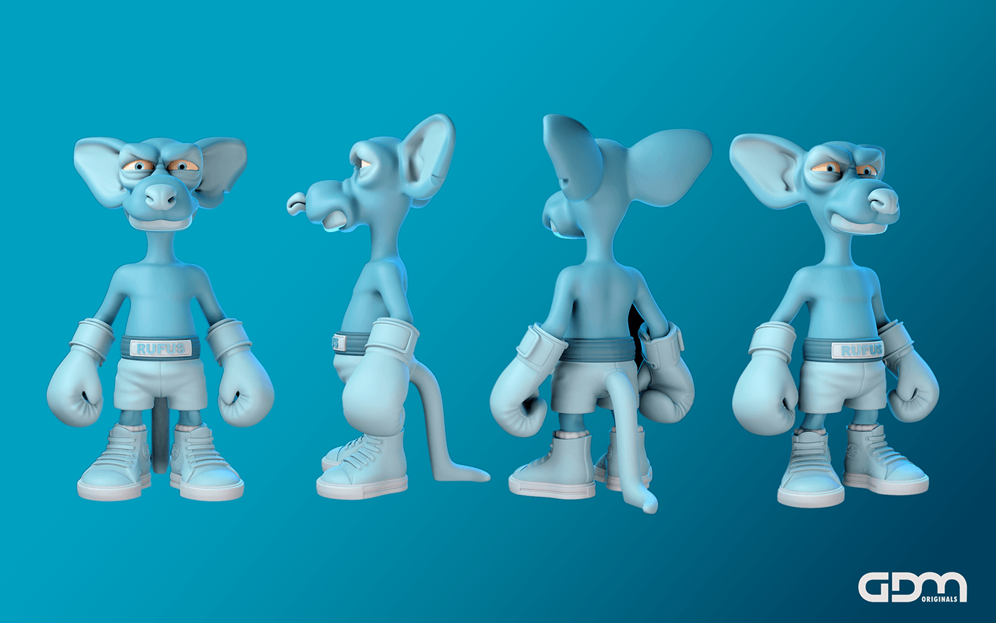 art toy 3D Character Design blender Render 3d modeling Character design 