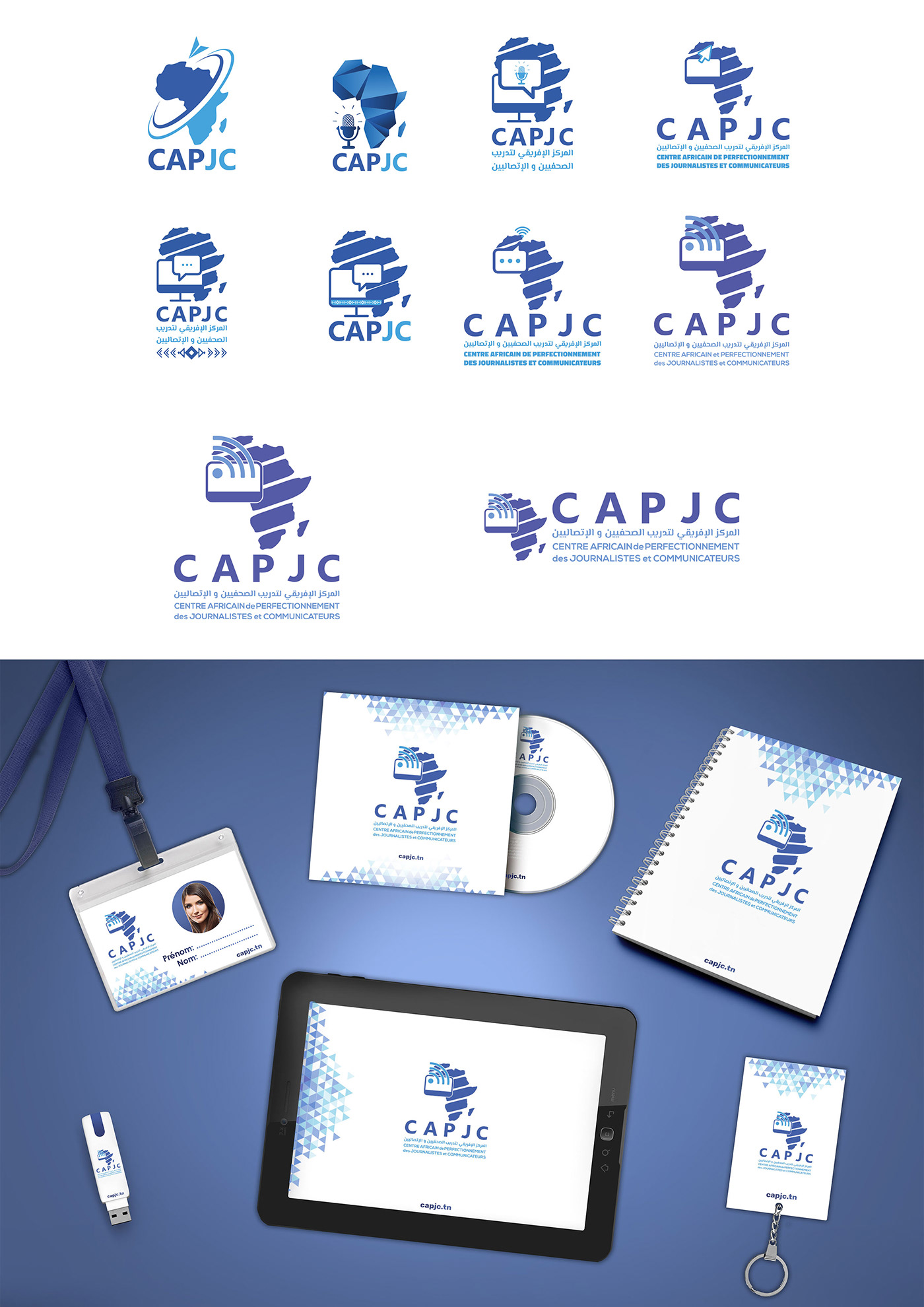 charte graphique com creation design graphic charter logo publicité capjc fest immobilier
