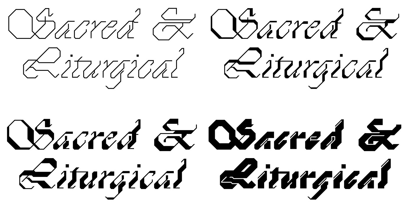 font graphic design  revival type typedesign Typeface Variable Font Vivaldi Calligraphy  