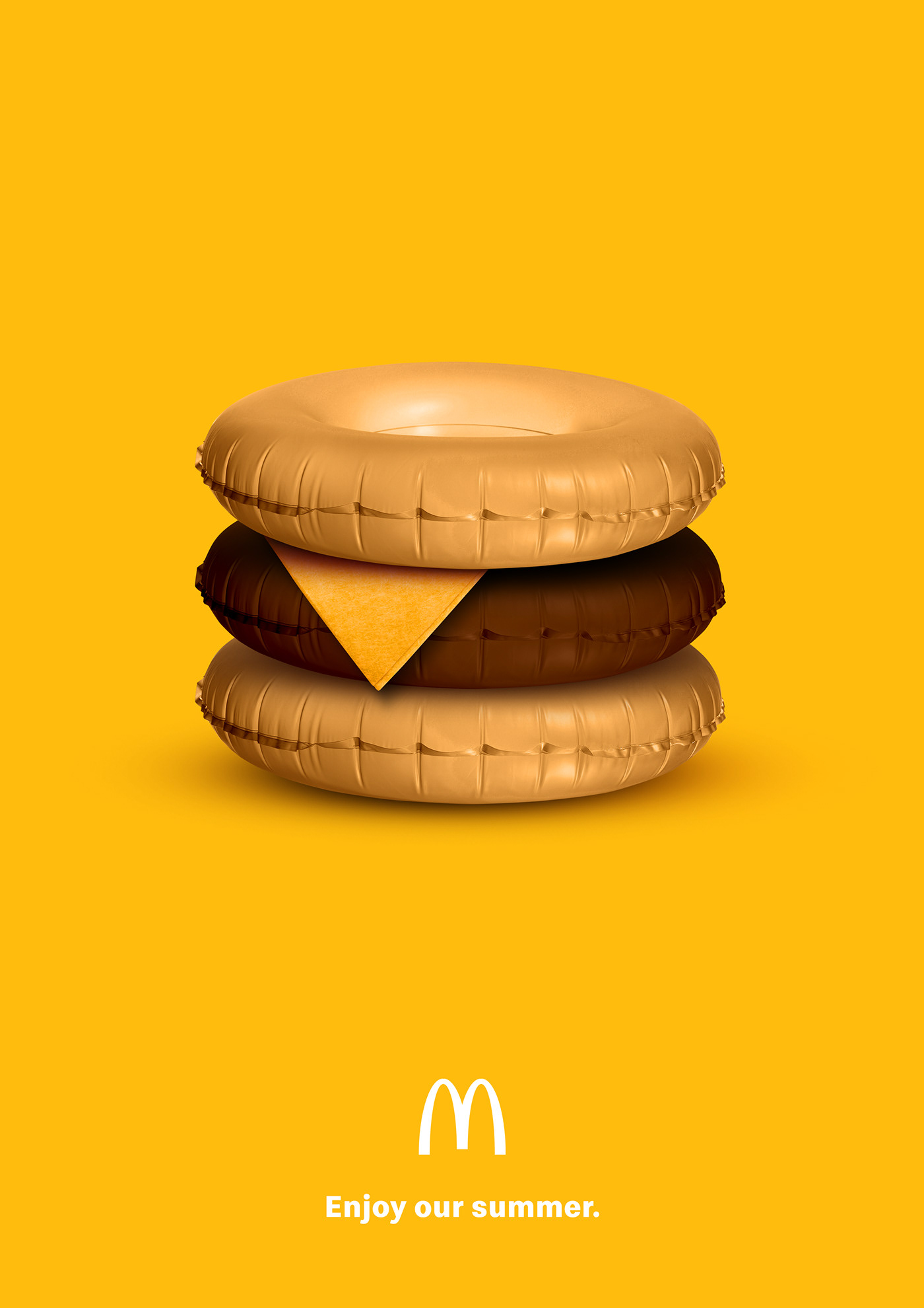 Brand Design Fun marca McDonalds poster summer visual visual design visual identity