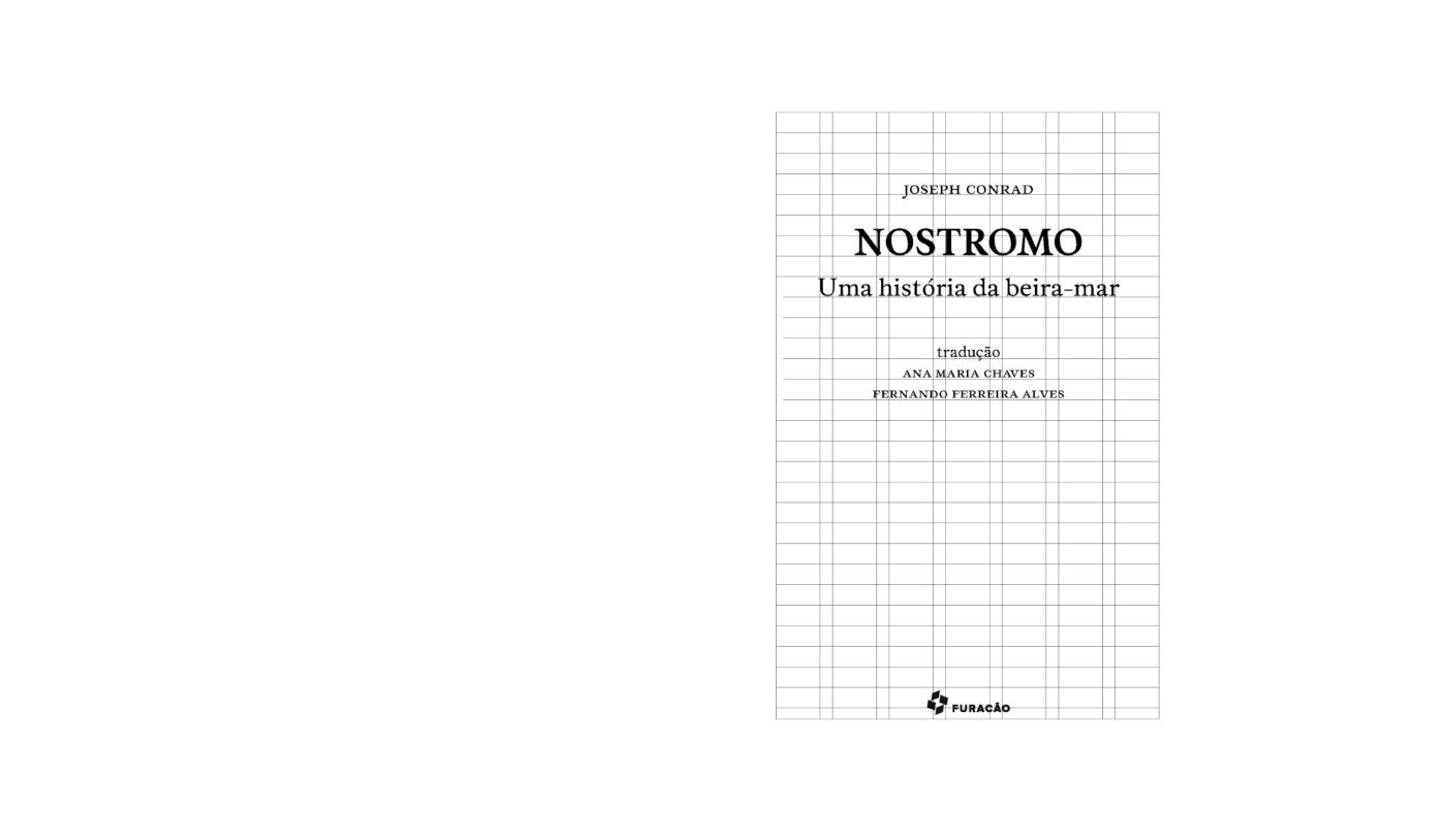 Nostromo book design editorial type typography   cover design grids graphic design  Joseph Conrad Pocket Book