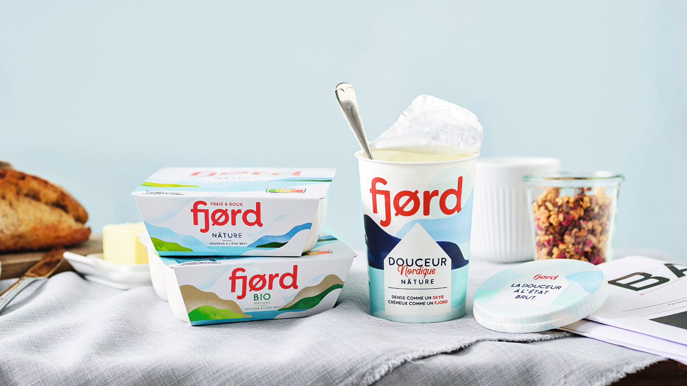 breakfast Dairy Product identity ILLUSTRATION  logo milk MORNING packaging design yoghurt yogurt
