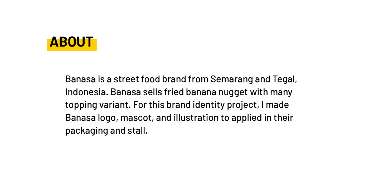 banana brand colorful Packaging Street Food logo Mascot package