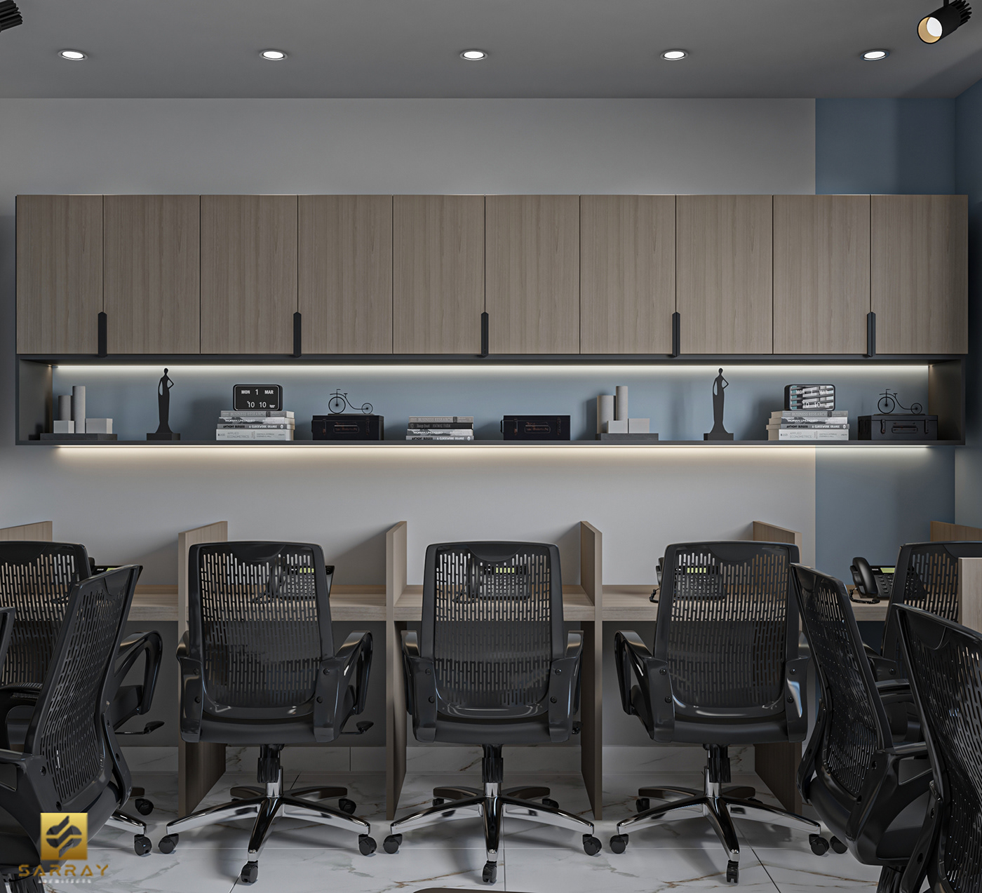Office Design office furniture workstation Office interior meeting room interior design  vray 3ds max modern visualization