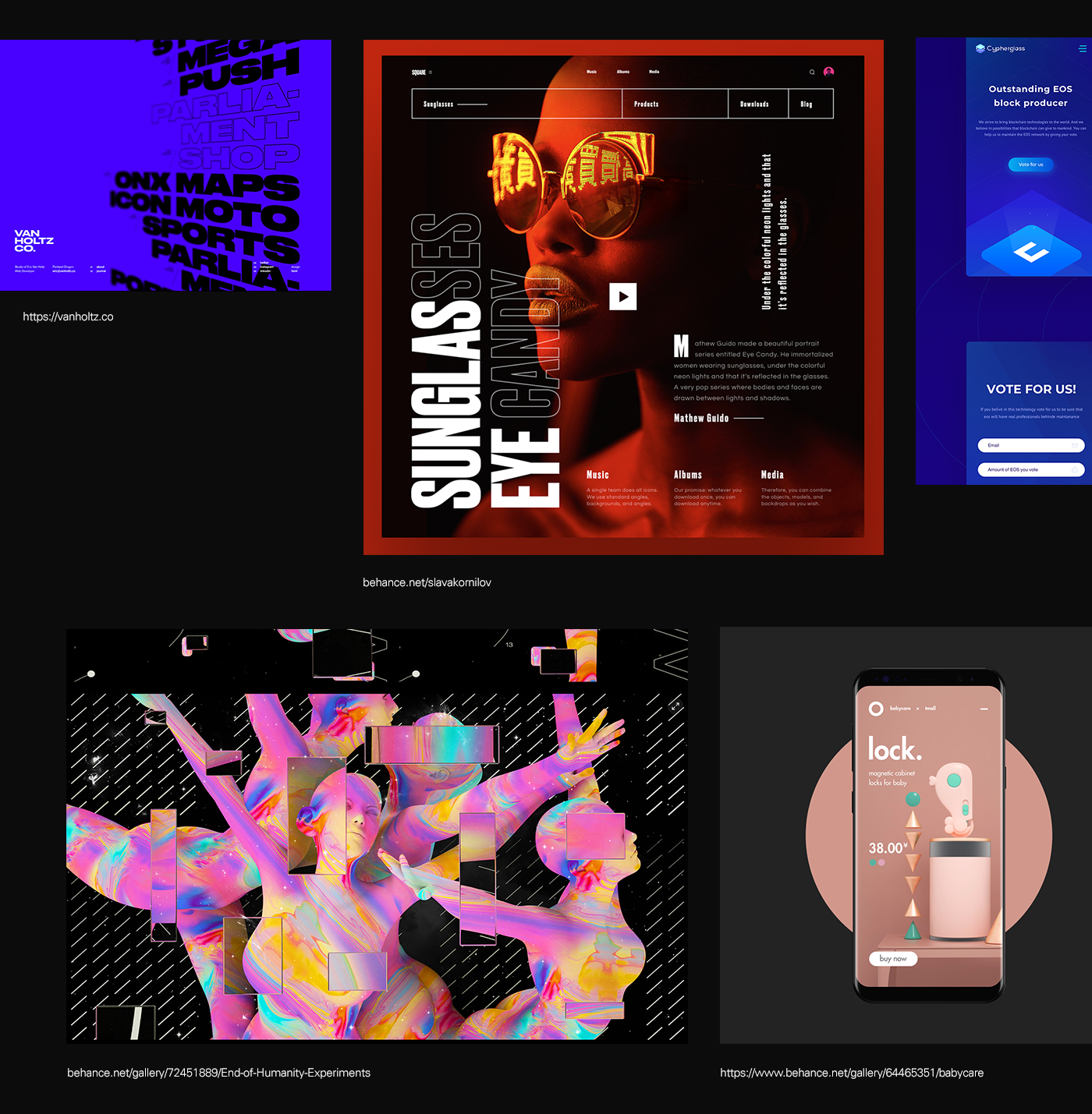 design trends Web research trend interaction SkillBox color font top 2019 Trends