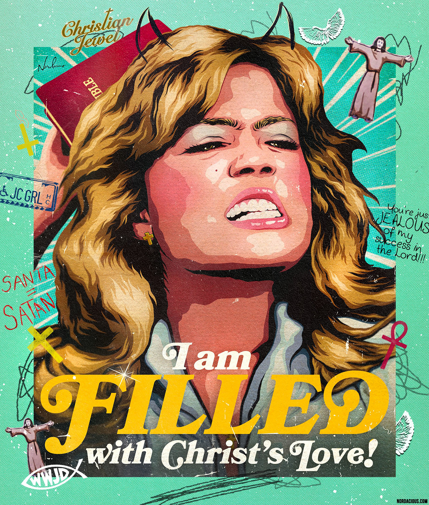 movie poster Christianity satire jesus evangelical LGBT pride Mandy Moore