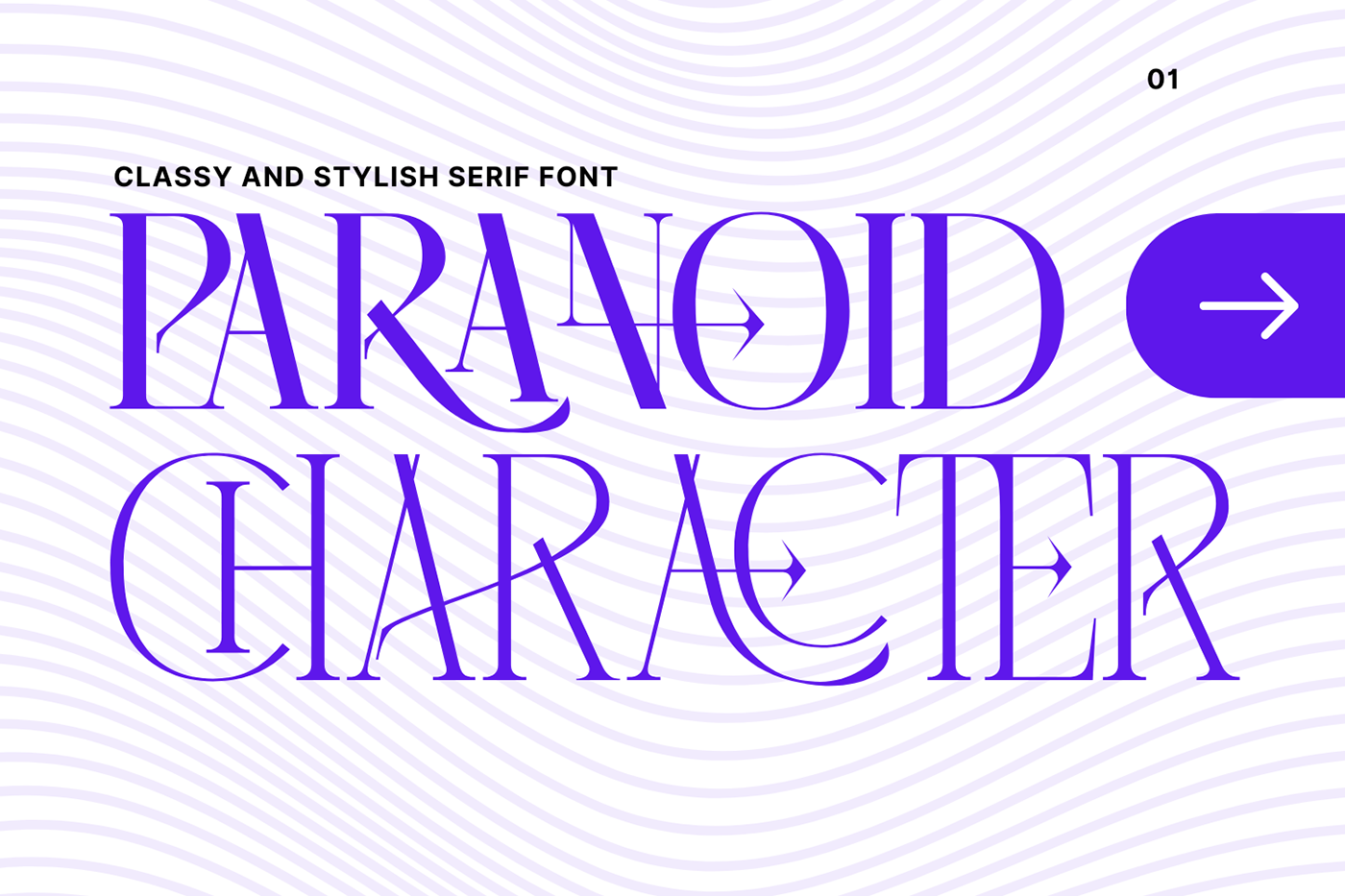 font paranoid stylish font character font modern serif fon PARANOID CHARACTER PARANOID FONT