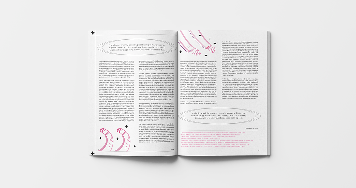 book editorial Editorial Illustration graphicdesign ILLUSTRATION  InDesign Layout magazine print queer
