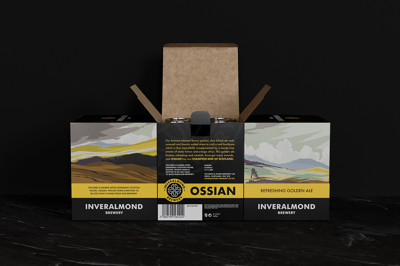 brand Packaging beer brewery candesign ILLUSTRATION  craftbeer scotland ale beercan