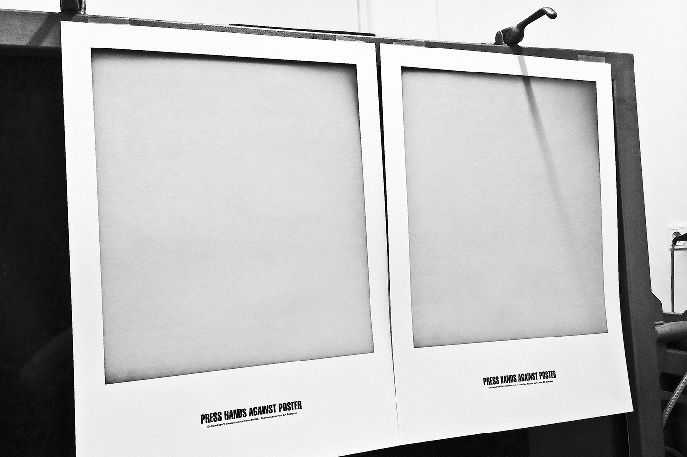 Adobe Portfolio tactile human touch thermochromic ink experiment community Copier Copyshop Black&white Exhibition  print printed matter served poster screenprint inspire