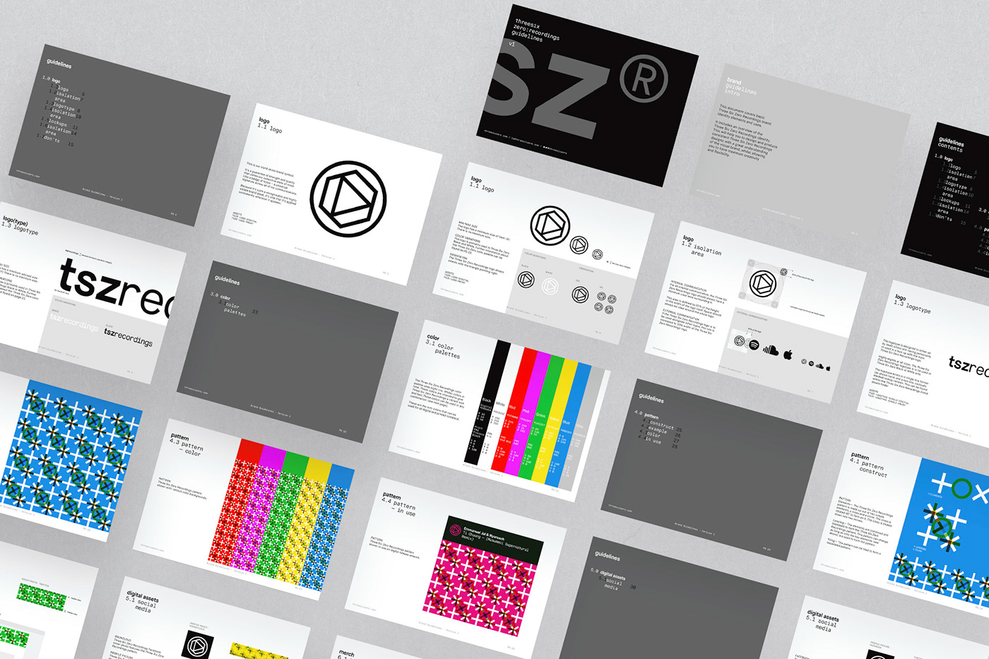 brand guidelines brand identity design for music digital graphic design  logo Moving Image Website