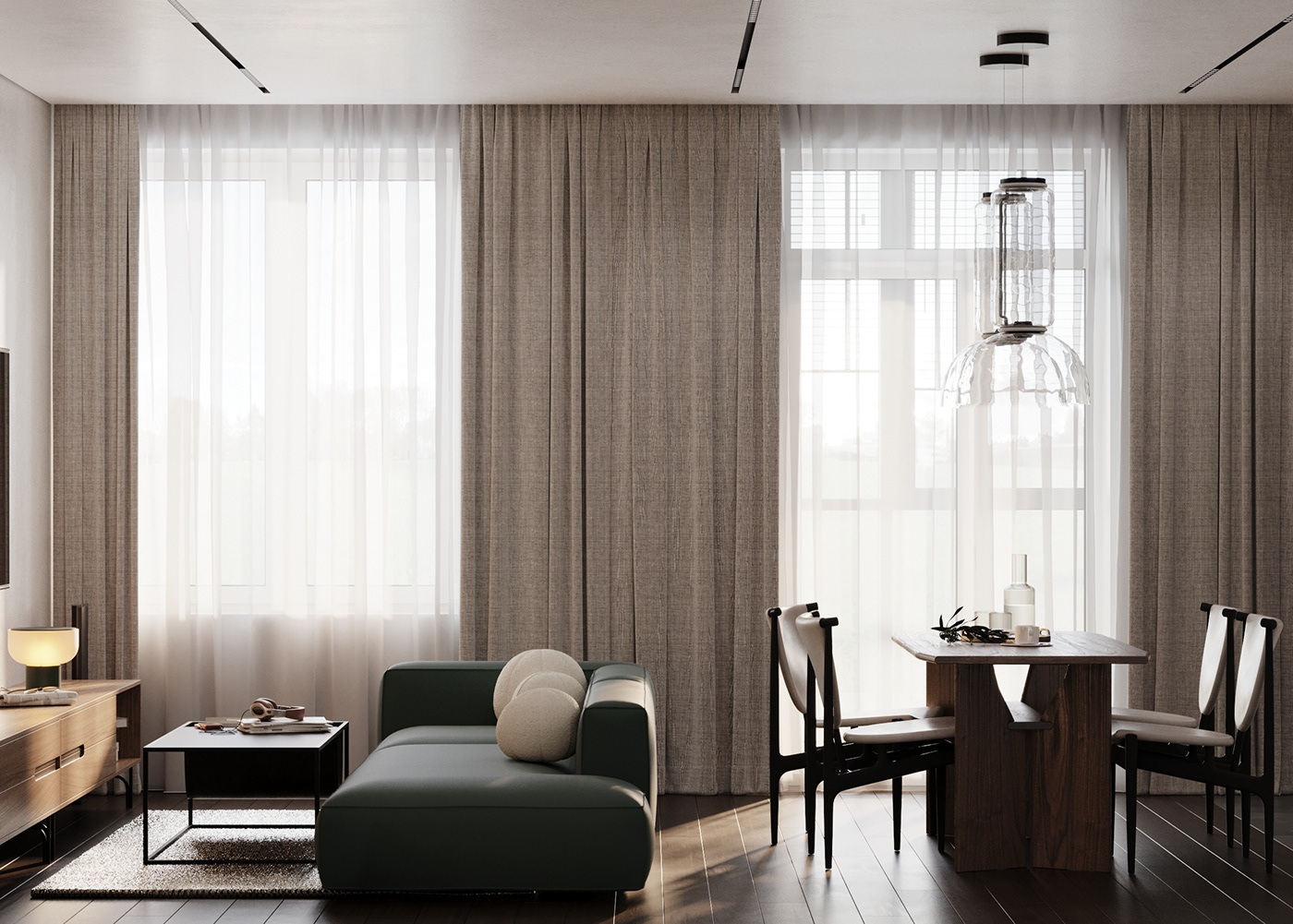 Adobe Portfolio designer interior design  visualization corona architecture living room design Bedroom interior interiordesign house