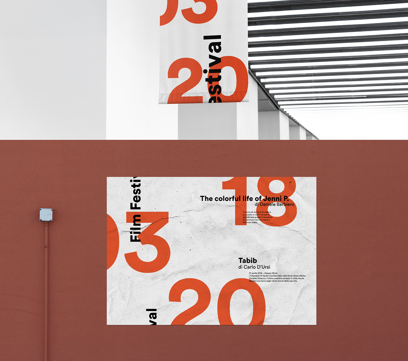 brand Mockup design graphic graphicdesign Film   festival