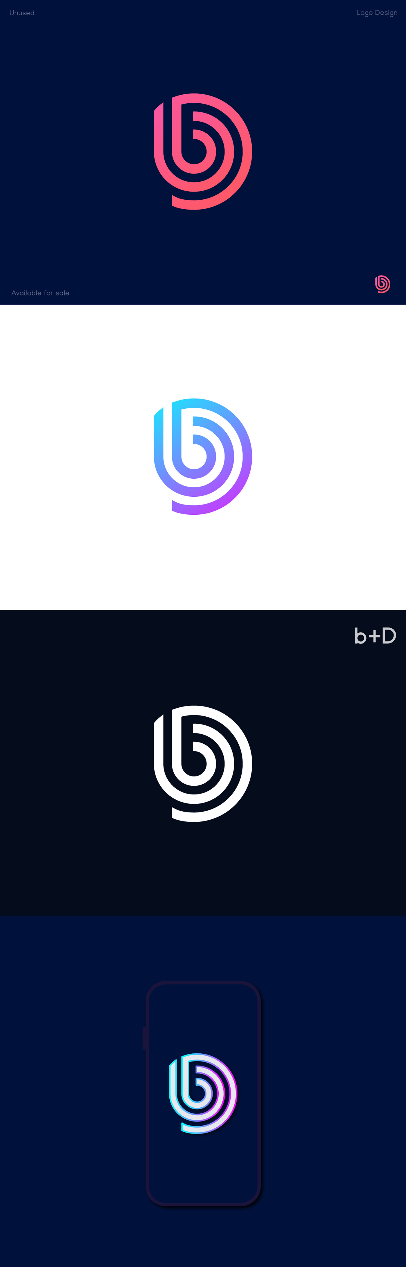App logo b+D logo desgin behance top designers brand identity design company logo creative logo letter logo logo concept logo tent 20221 Modern Logo