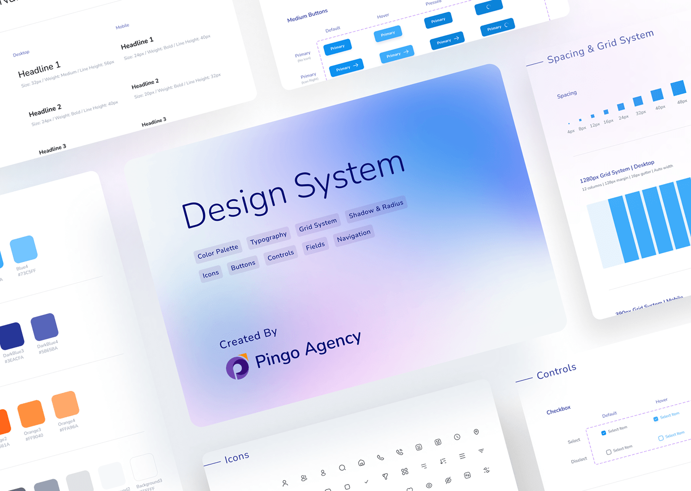 Atomic Design  button button design buttons design system typography   ui design UI/UX uiux Web Design 