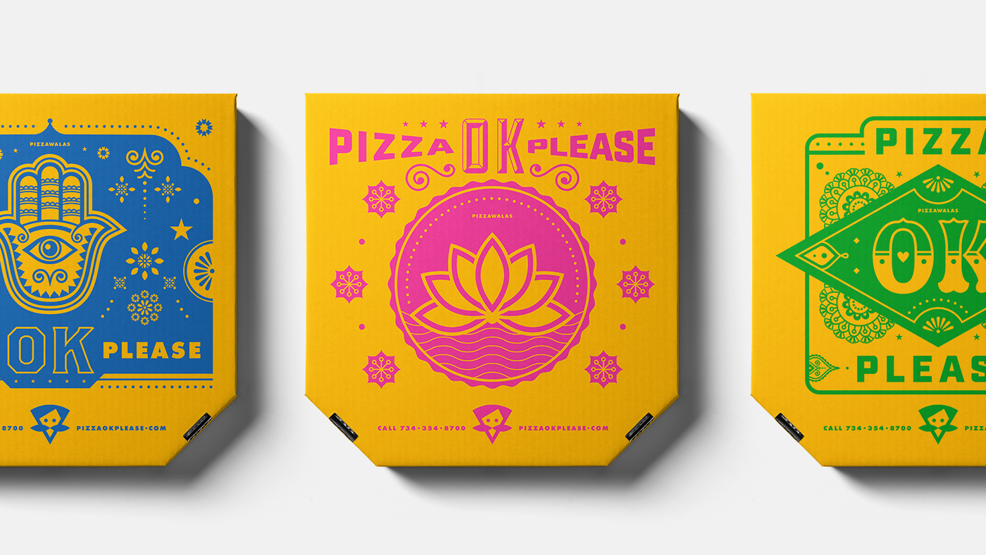 brand identity India logo Pizza
