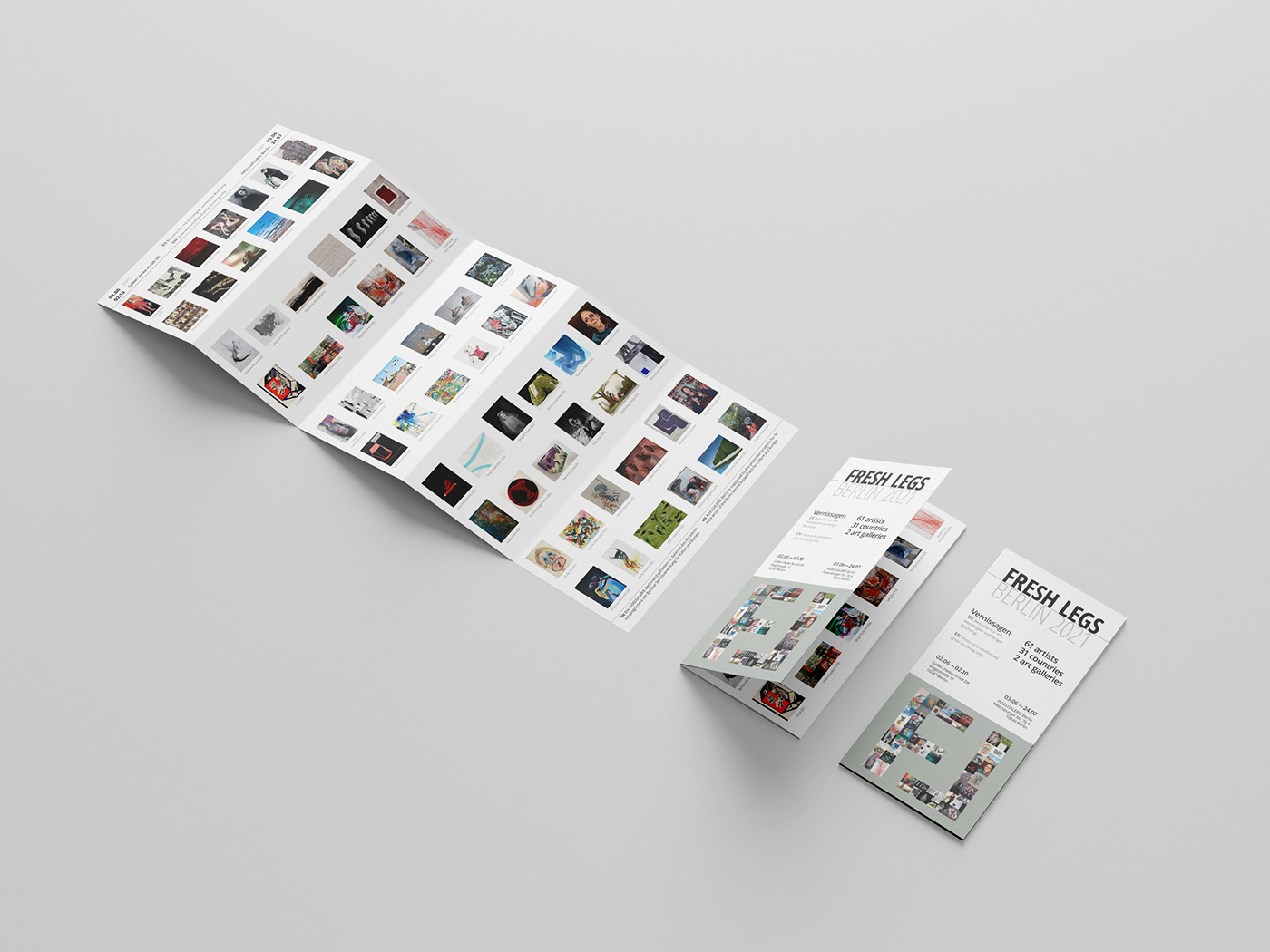 art direction  Art Gallery  berlin brochure catalog Exhibition  flyer graphic design  poster print design 