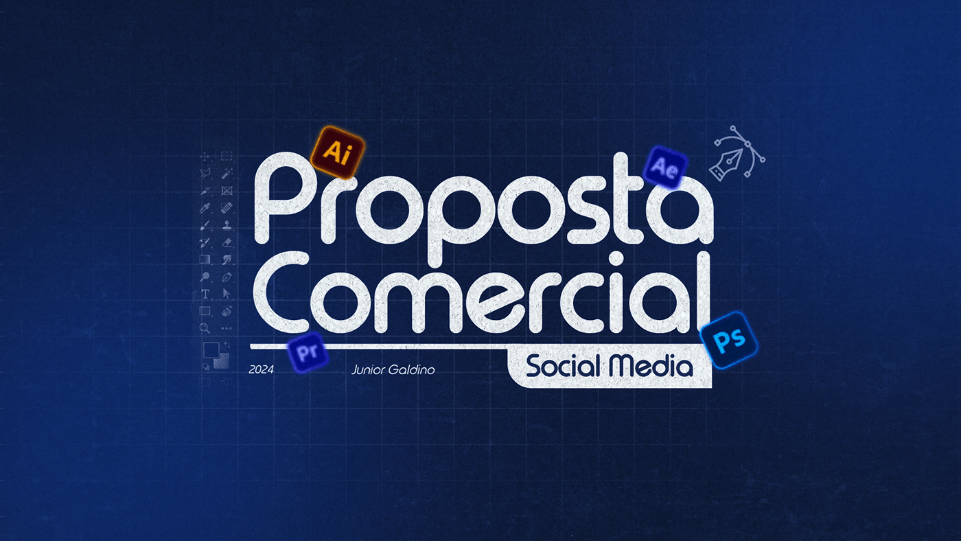 proposta comercial design Graphic Designer marketing   Social media post
