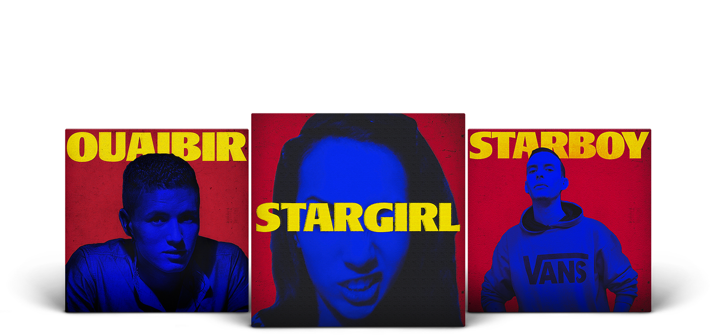 theweeknd  the weeknd Starboy stargirl Album cover covers artwork inspiration