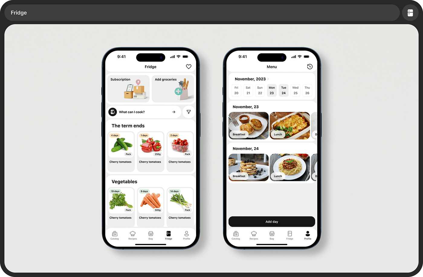 Foodtech delivery cooking recipe Food  Culinary app user experience ux UI
