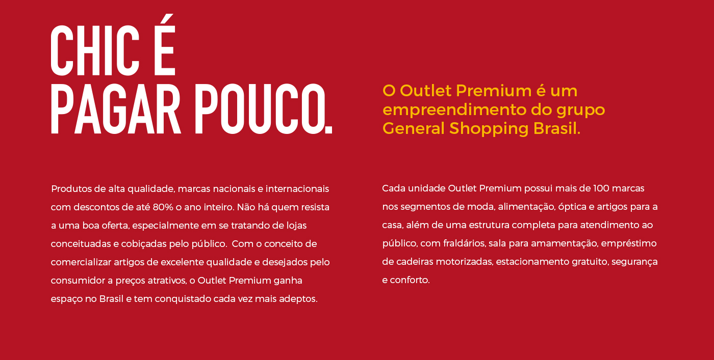 outlet premium sales Shopping brands low coast great deals Brasil open mall Portugal