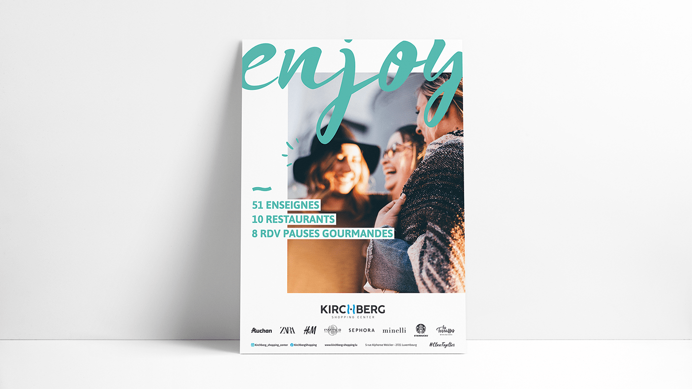 emotion identity mall poster prepress print print design  Shopping shopping center