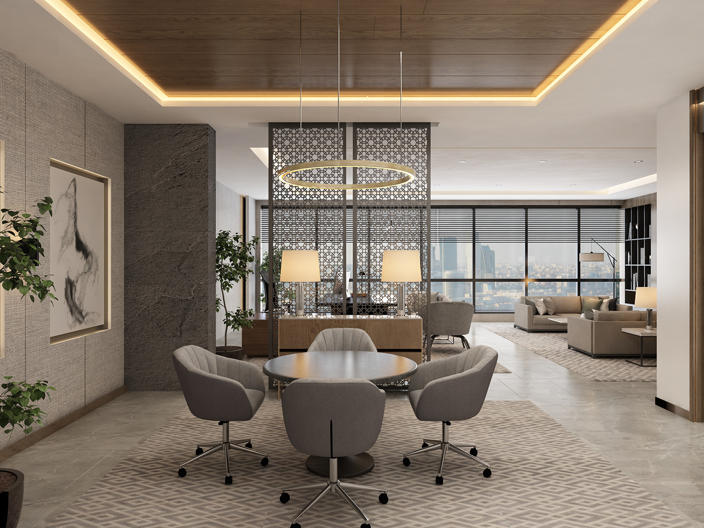 Boardroom Executive office interior design  Luxury Design manager office meeting room Office interior Office Space