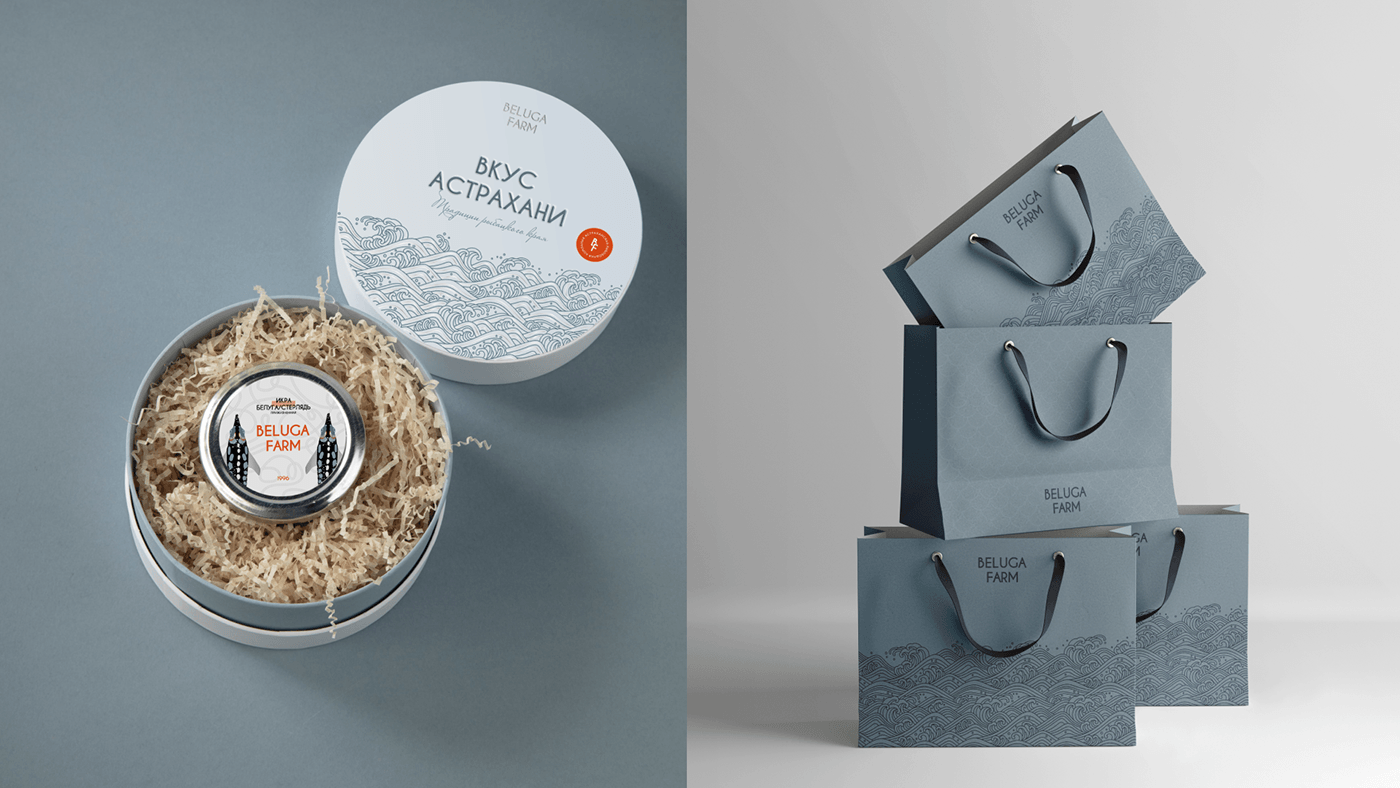 caviar fish Food  brand identity marketing   visual identity Graphic Designer Logotype identity Brand Design