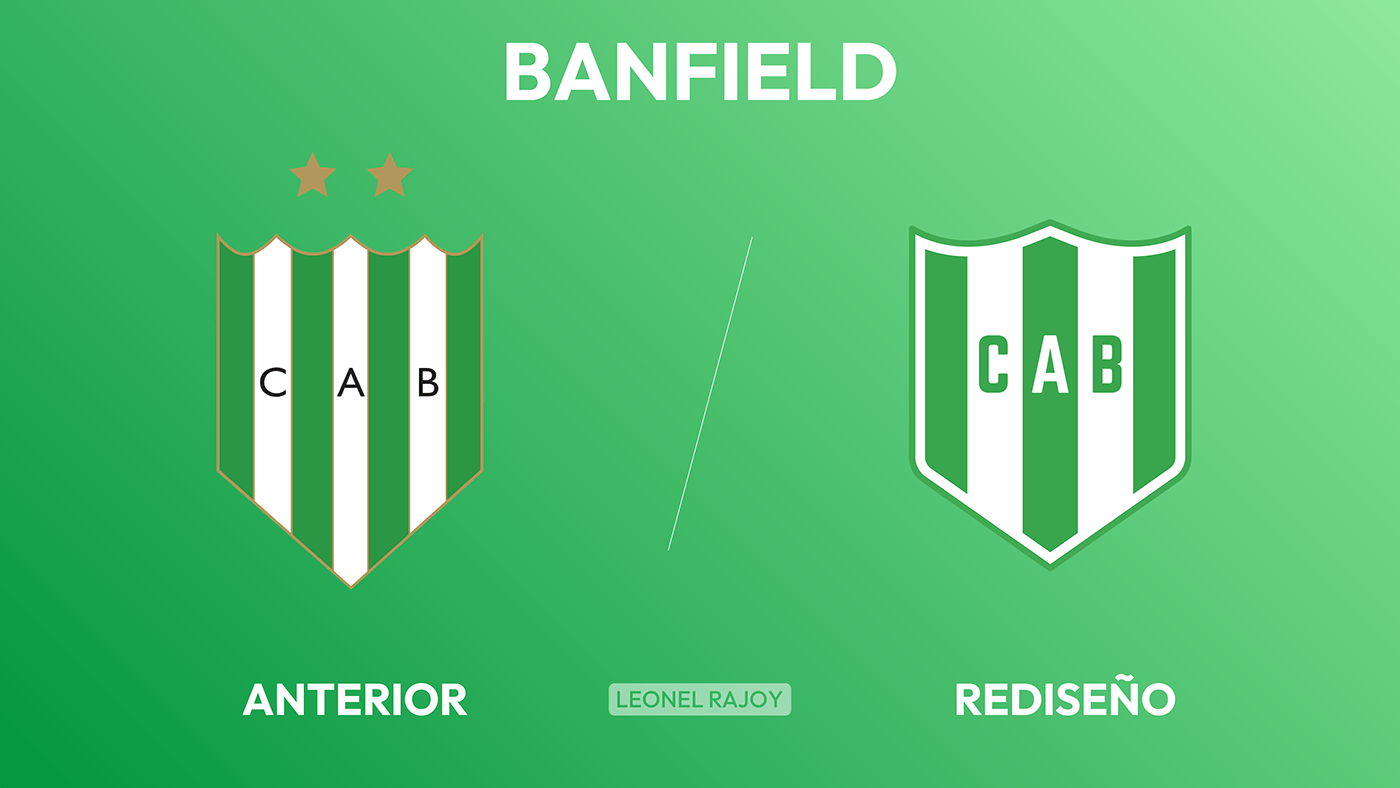 diseño gráfico Futbol rediseño argentina futbol argentino Escudo de futbol rebranding deporte football rediseño de escudo