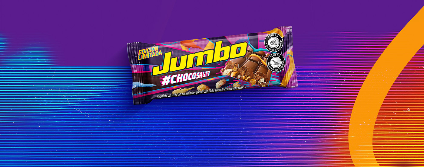 Advertising  artwork chocolate colombia Food  Jumbo key visual power publicidad visual identity