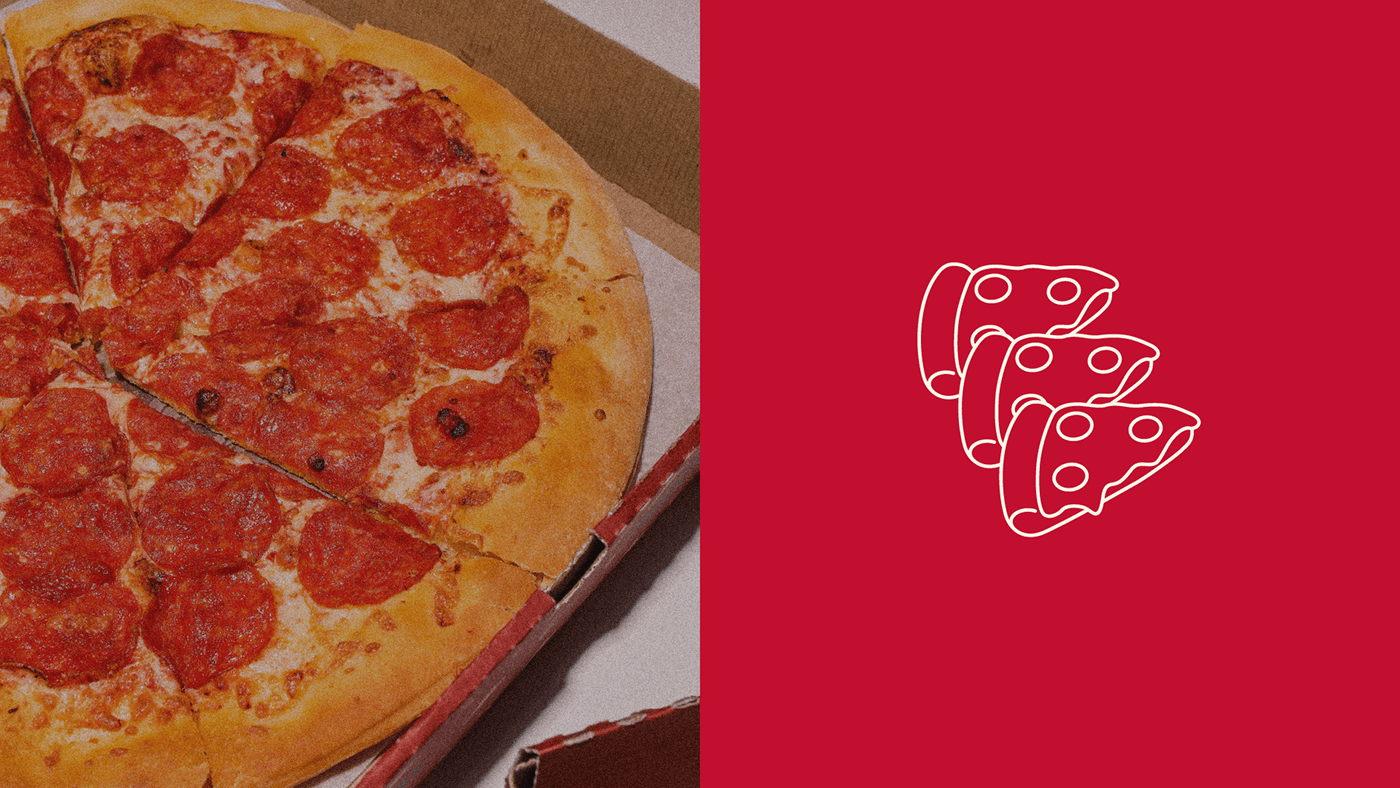 Pizza Food  restaurant Logotype Brand Design branding  Character design  logo brand identity Fast food