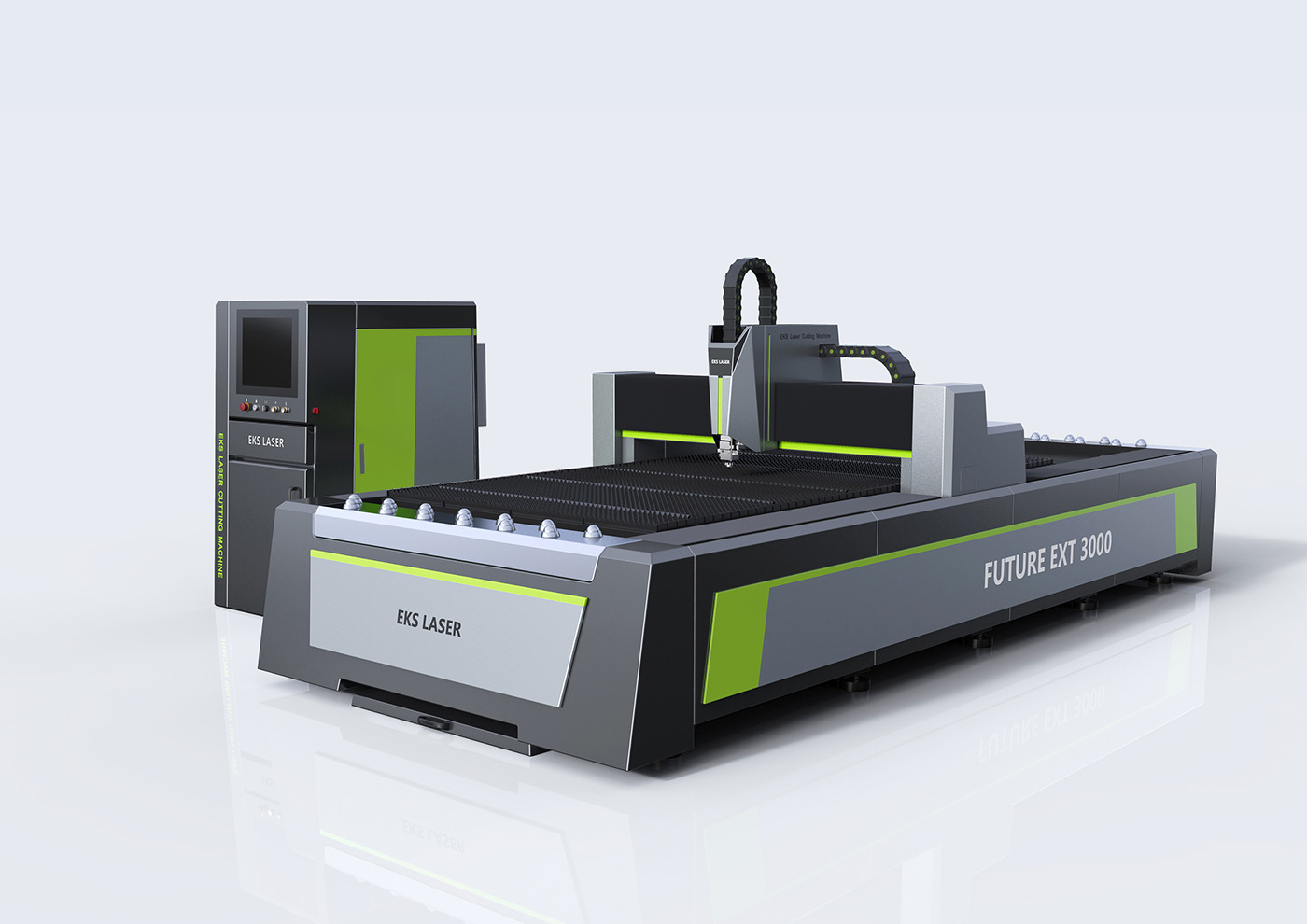 mechanical equipment laser industrial products Rhino keyshot