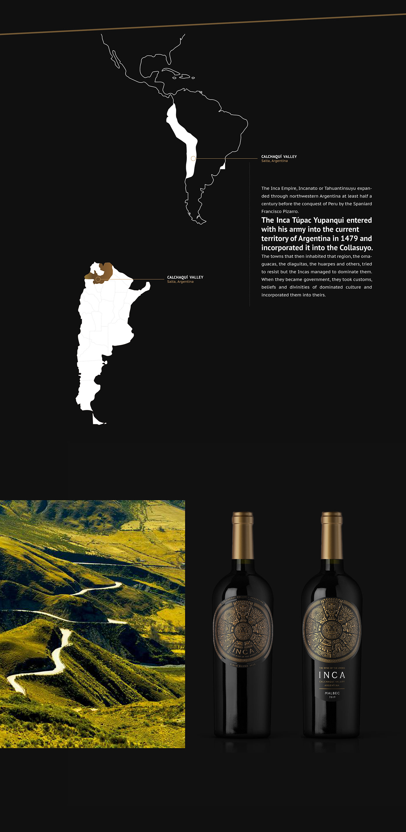 Andes gods inca Label label wine stamping wine Wines