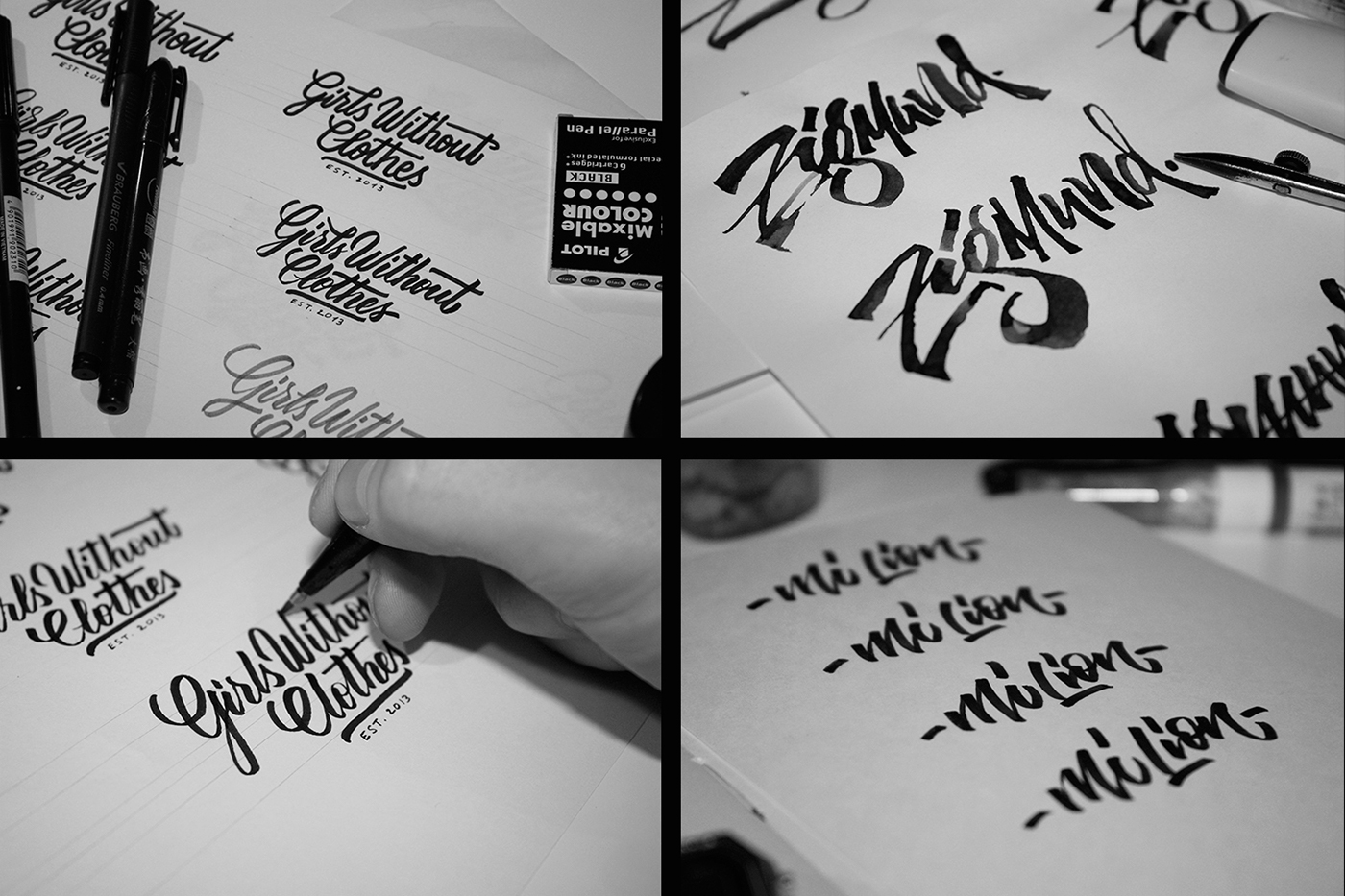 lettering brand clothes logo type handmade handwritten new best Script