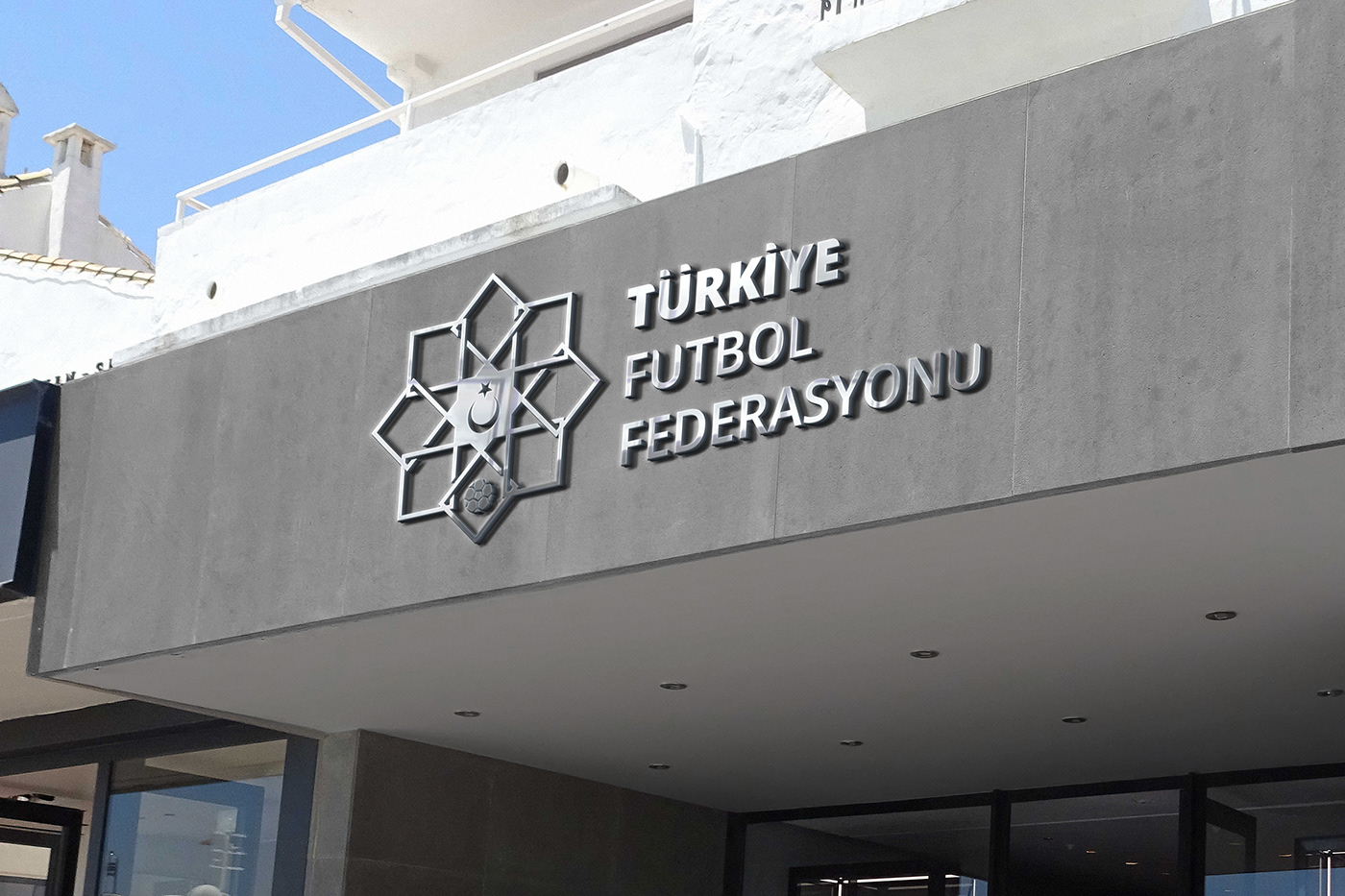 brand identity branding  crescent star football federation kurumsal kimlik logo tff turkish turkish football