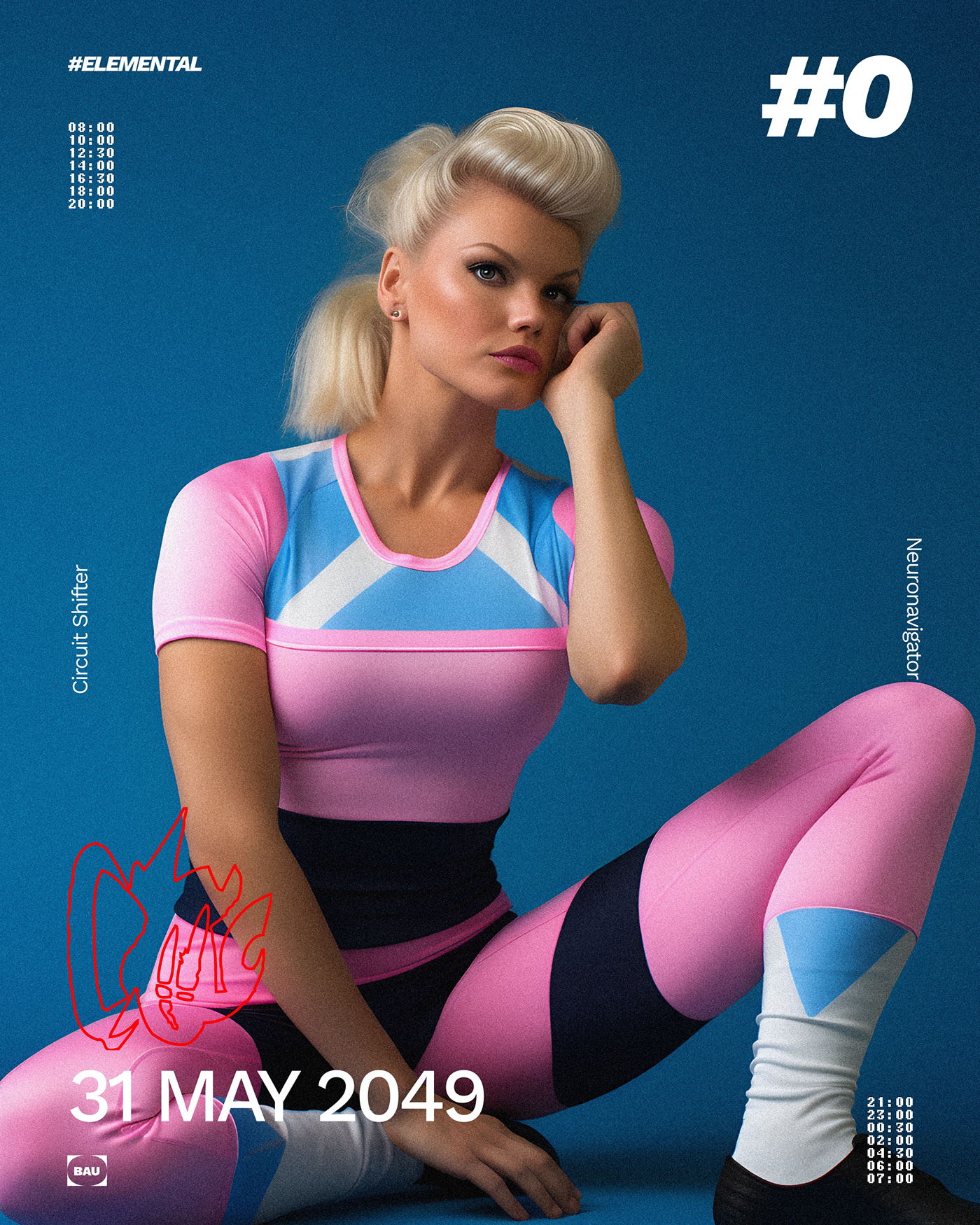 fitness aerobic Layout magazine poster flyer Social media post banner dancer Aerobics