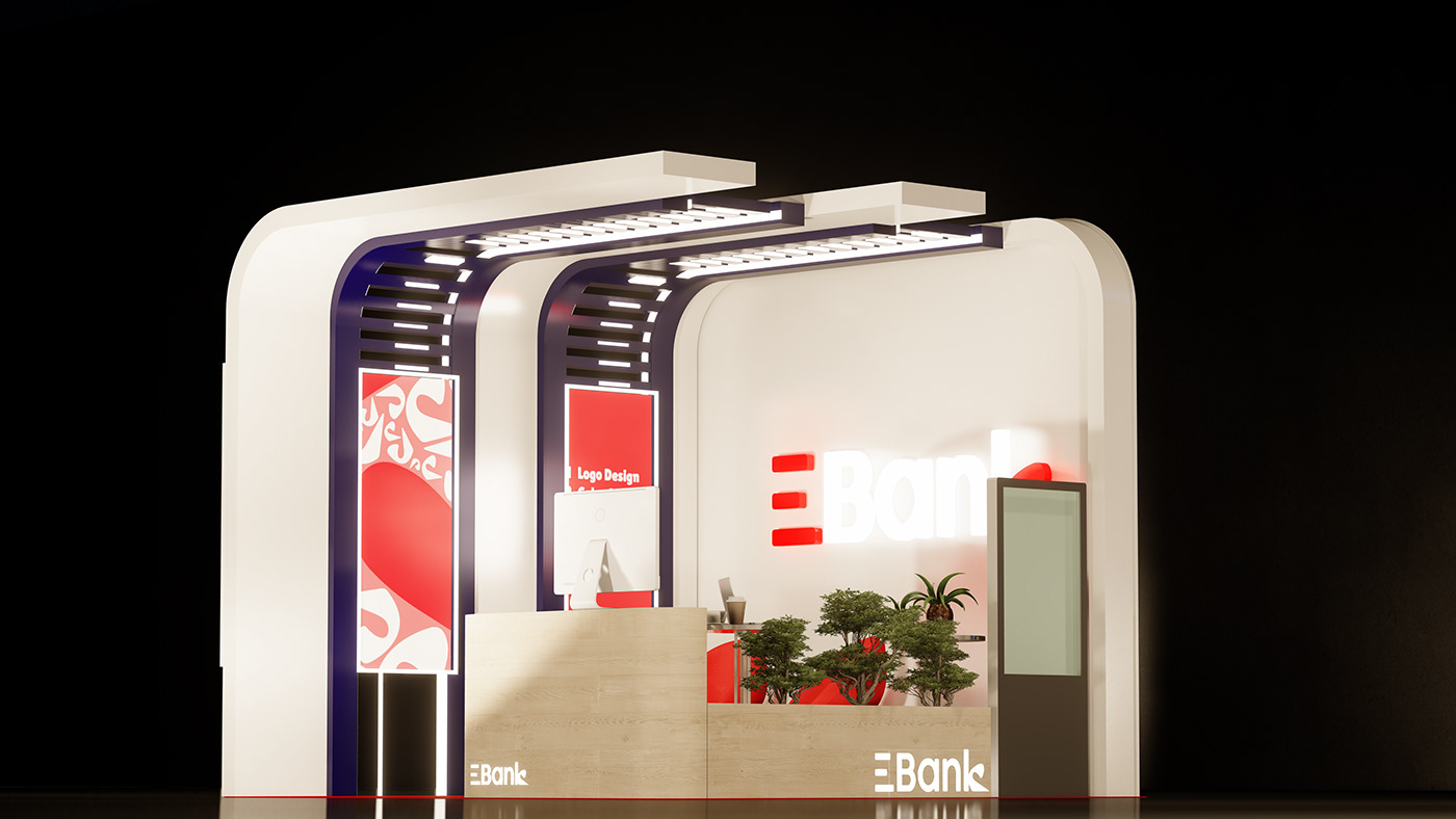 activation egypt Bank bank branding Booth Design Egypt cityscape Cityscape Egypt eBank Exhibition Design  gouna film festival