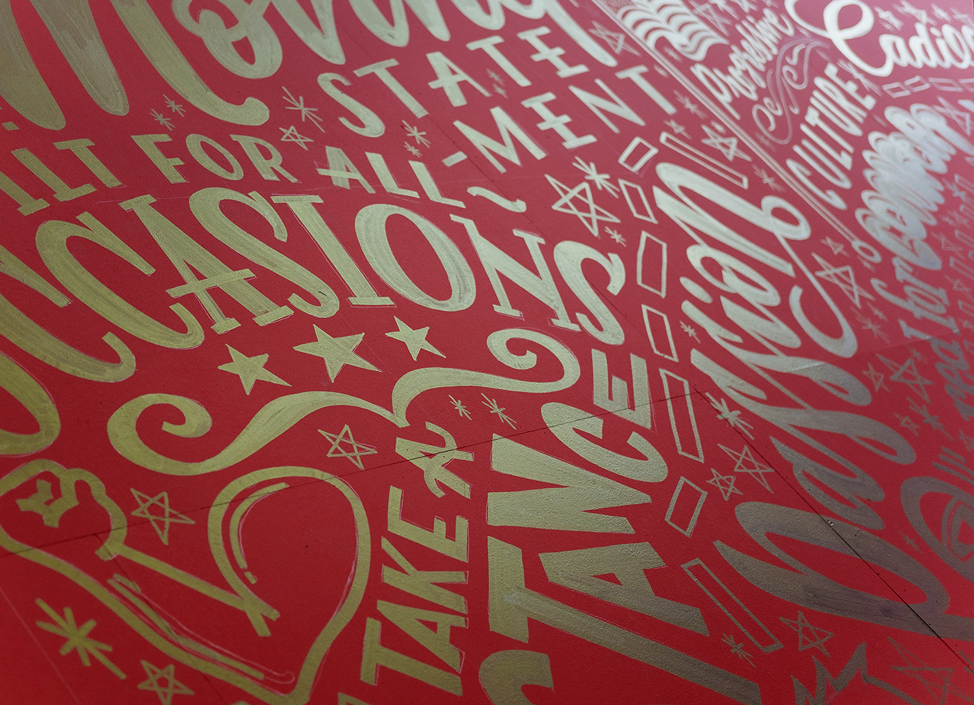 Mural lettering cadillac type HAND LETTERING ILLUSTRATION  car dare greatly process timelapse