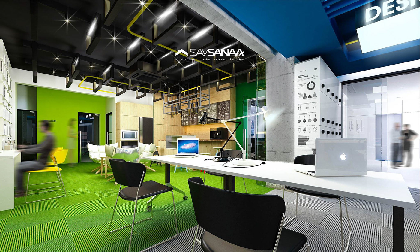 saysanaa co-working start-up marketing   400 sqm Ulaanbaatar mongolia creativespace interiordesign officedesign