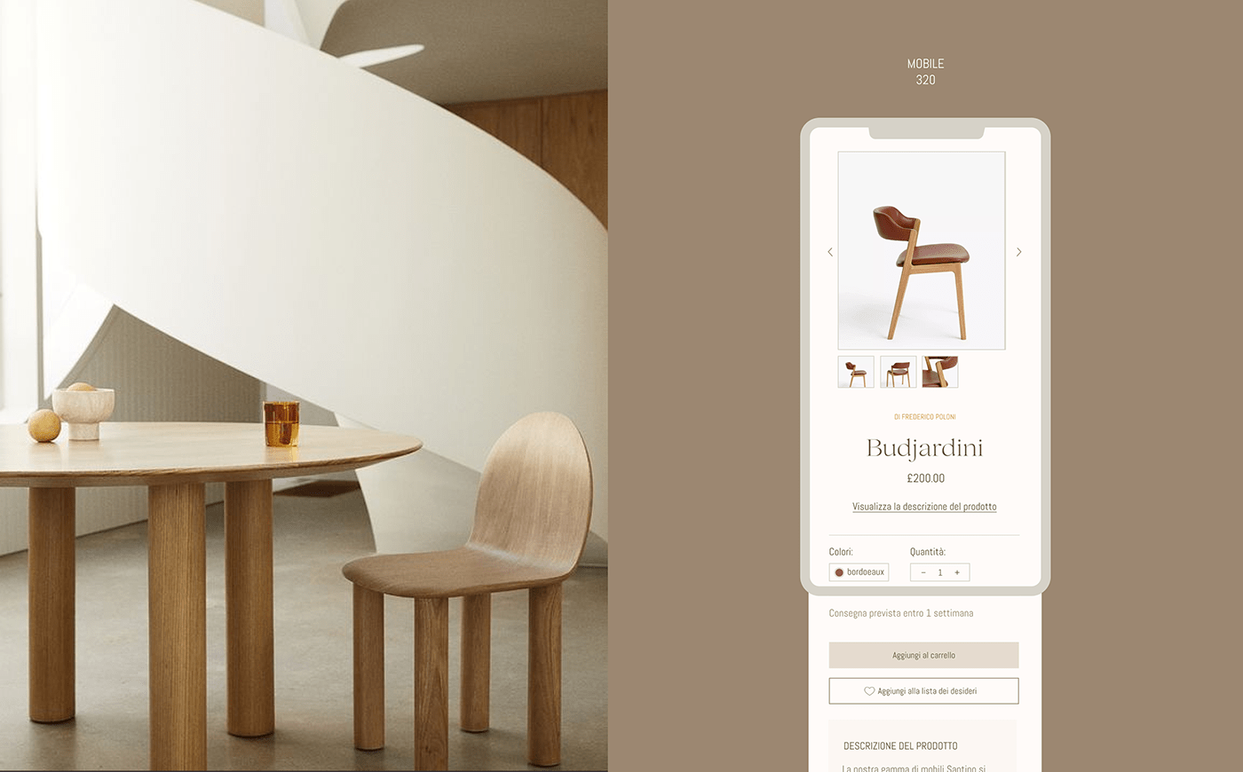 chairs design Ecommerce furniture Interior mobili studio tables Webdesign