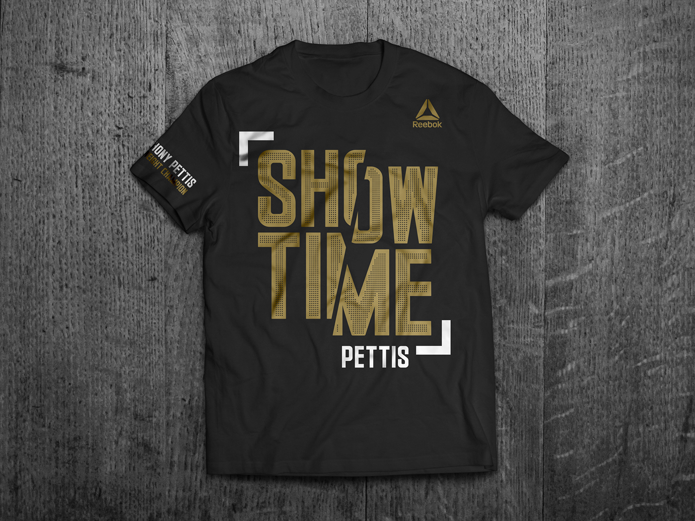 design graphics graphic tees UFC Anthony Pettis Las Vegas Showtime